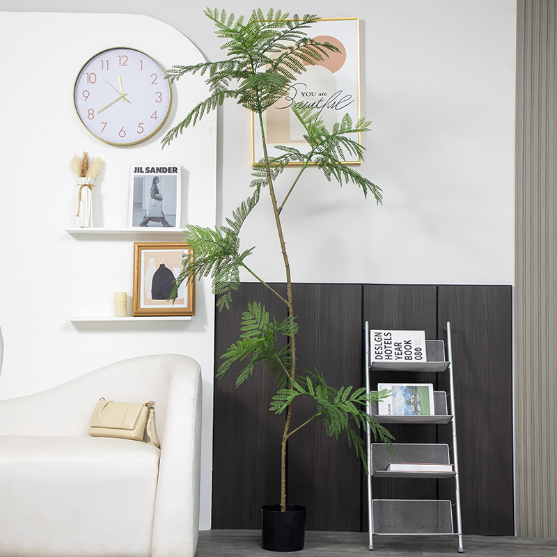 Planta artificial de lujo tipo “Ave del Paraíso”, diseño europeo de alta gama, ideal para decoración interior de sala u oficina