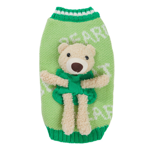 Dog clothes, spring, autumn and winter clothes, winter Bichon Fawn, autumn and winter Pomeranian Teddy small dog pet sweaters