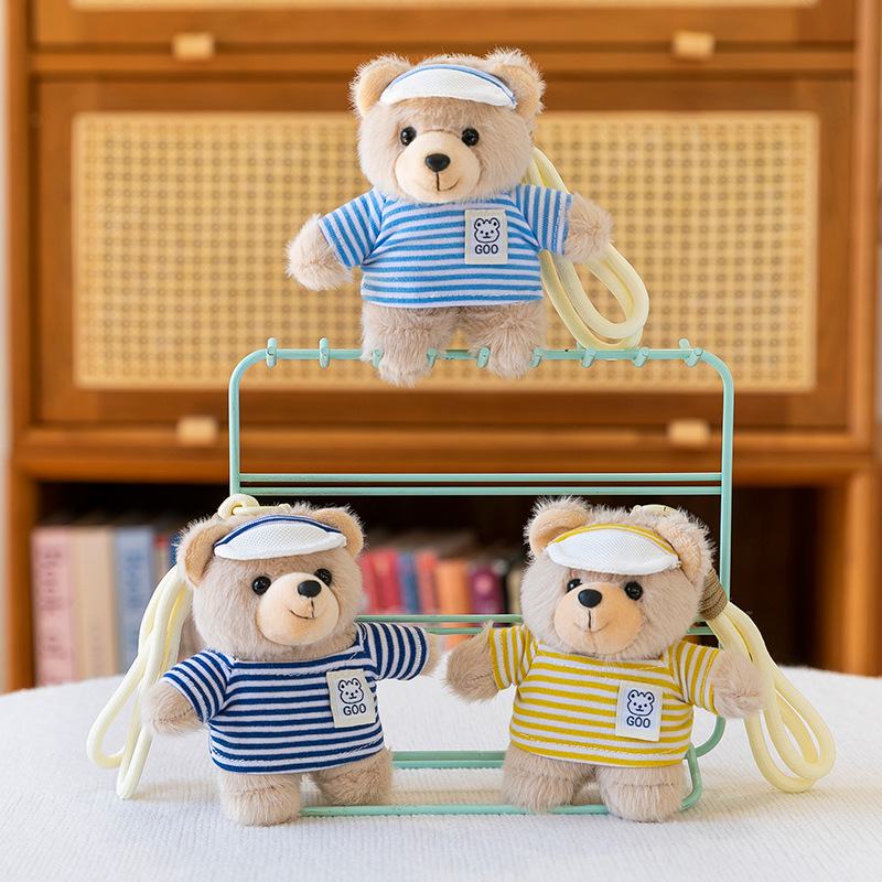Comercio exterior William Bear Bear Colgante Peluche Cute Tide Play Colgante Muñeca Llavero Regalo al por mayor