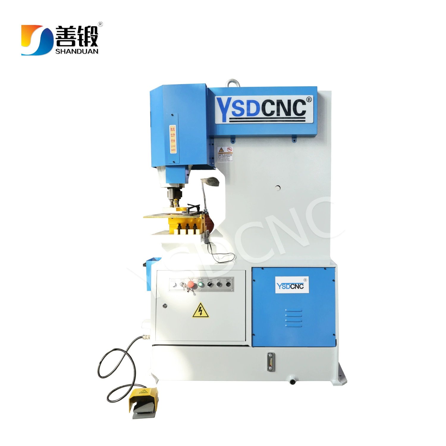 Многофункциональный комбинированный штамповщик Угловая стальная канавка плоская стальная штамповка машина автоматическая штамповка