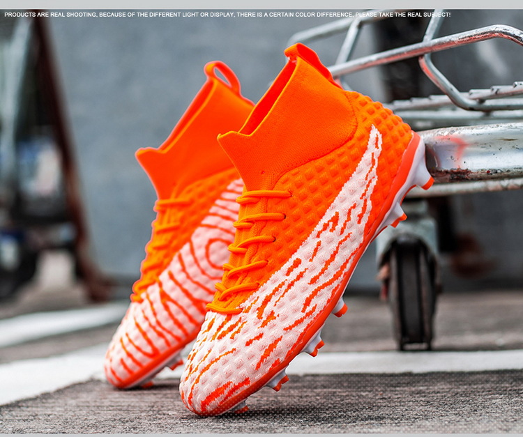 large-size High-top Football With Spikes For Adults, Men, Women, Students, And Older Children, Artificial_vogvips.com