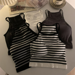 Summer design vest, top with cups, tube top, city style, trend of season, beautiful back, backless