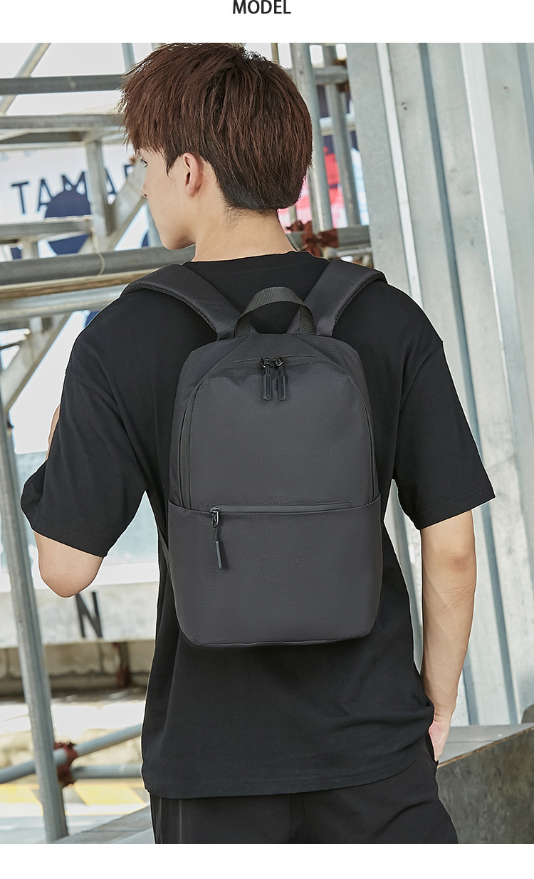 Zaino, Mini Piccolo Zaino alla moda leggero per la scuola, Zaino da viaggio casual da uomo Zaino da uomo_voghion.com