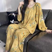 现货2026喜诗同款云朵棉印花睡衣春夏季家居服女套装可外穿订制