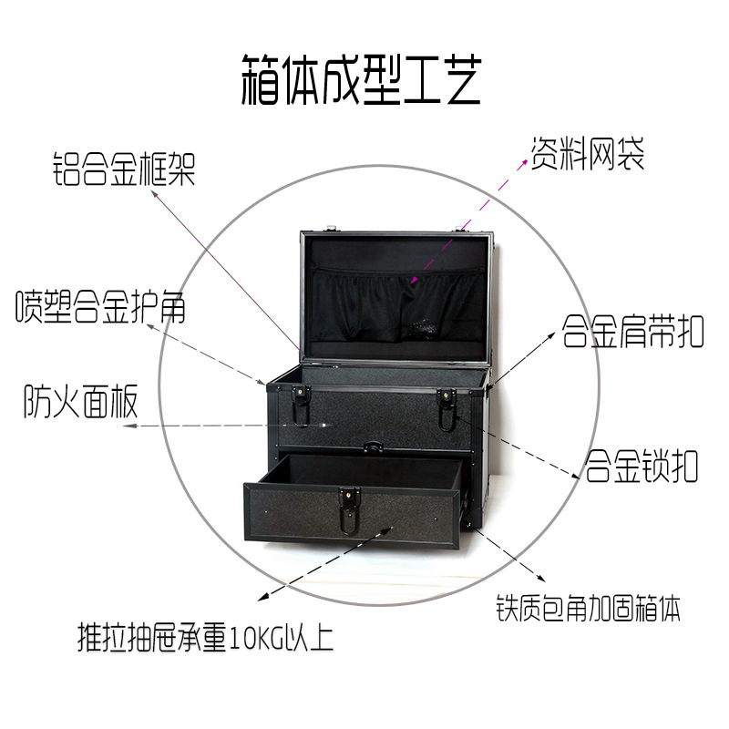 带抽屉工具箱
