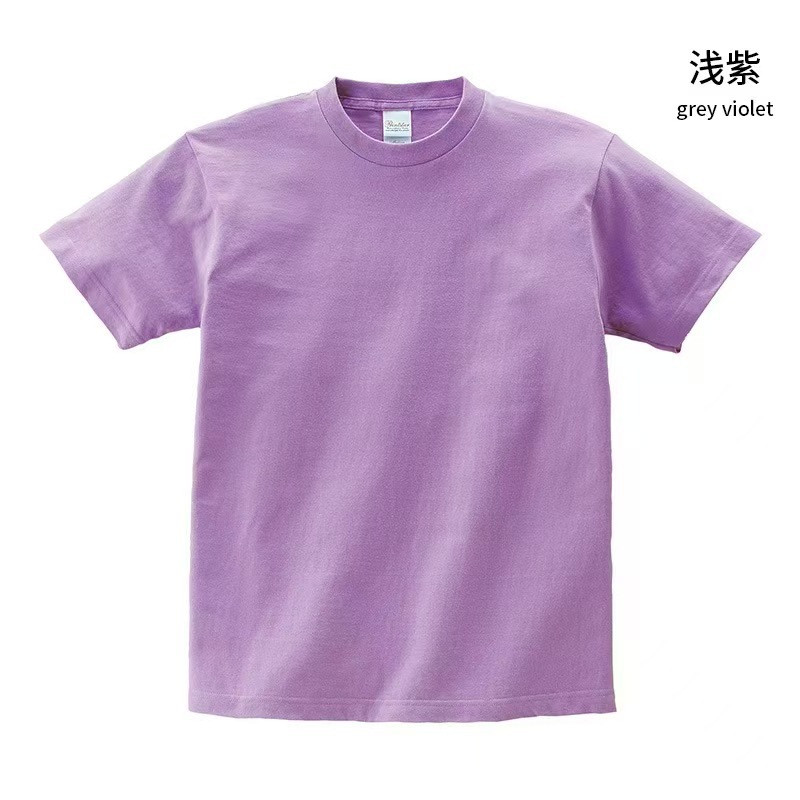 2026 Summer Pure Cotton Children's Casual Short-Sleeve Versatile Round-Neck Loose T-Shirt Performance Student Fashion Solid Color