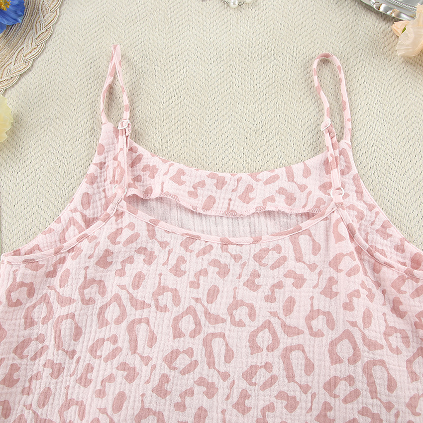 175g Weight Sleeveless Sleeve Length Pajamas Lingerie Type Cotton Fabric Type Short Top Length Shorts Sets Sets Type 2 Pieces Set Quantity Home, Daily Occasion Strap, Collarless Neckline Breathable Function Regular Fit Fit Type Heart Shape Pattern Summer Season Women's Gender Sweet Style Home Daily Women's Sweet Heart Shape Cotton Shorts Sets Pajama Sets 4