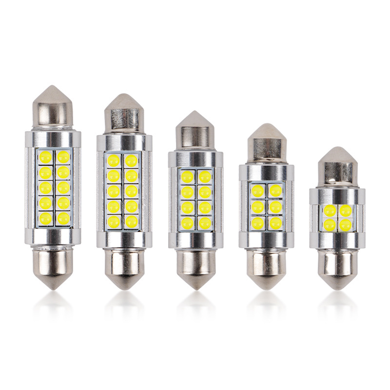 Reading light with dual tips 36mm39mm41mm31mm 3030 LED beads high-brightness white light car trunk light cabin light