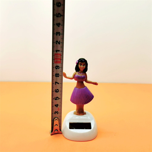 Cross-border hot-selling little beauty solar ornaments car supplies specially designed for hula girls decoration gifts Hawaii