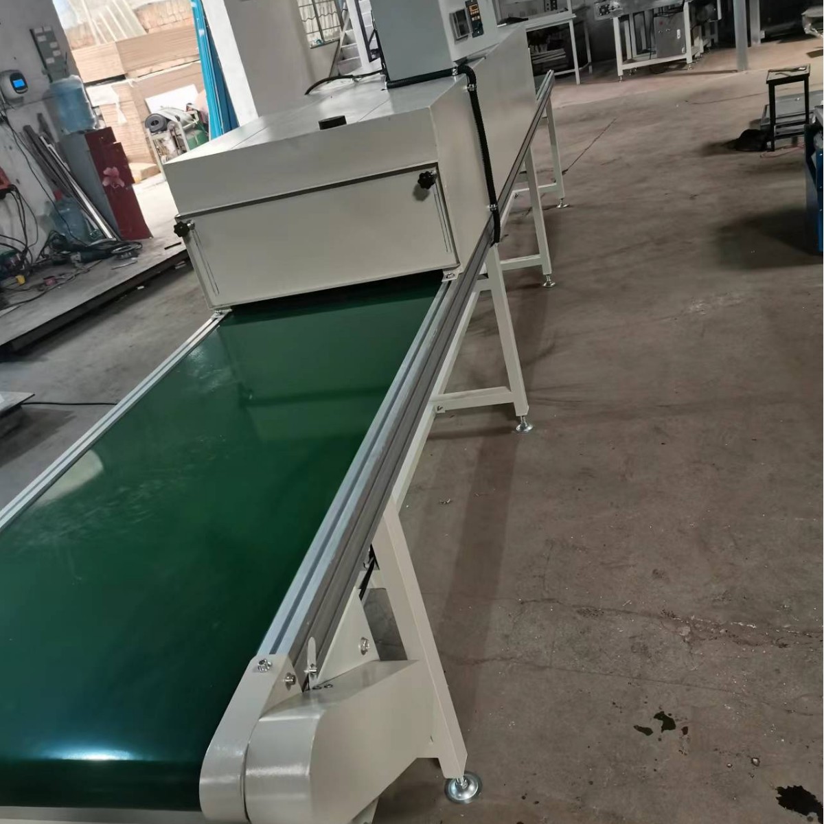 慈溪丝印烘箱流水线皮带烘箱输送机网链烘箱传送带皮带输送流水线