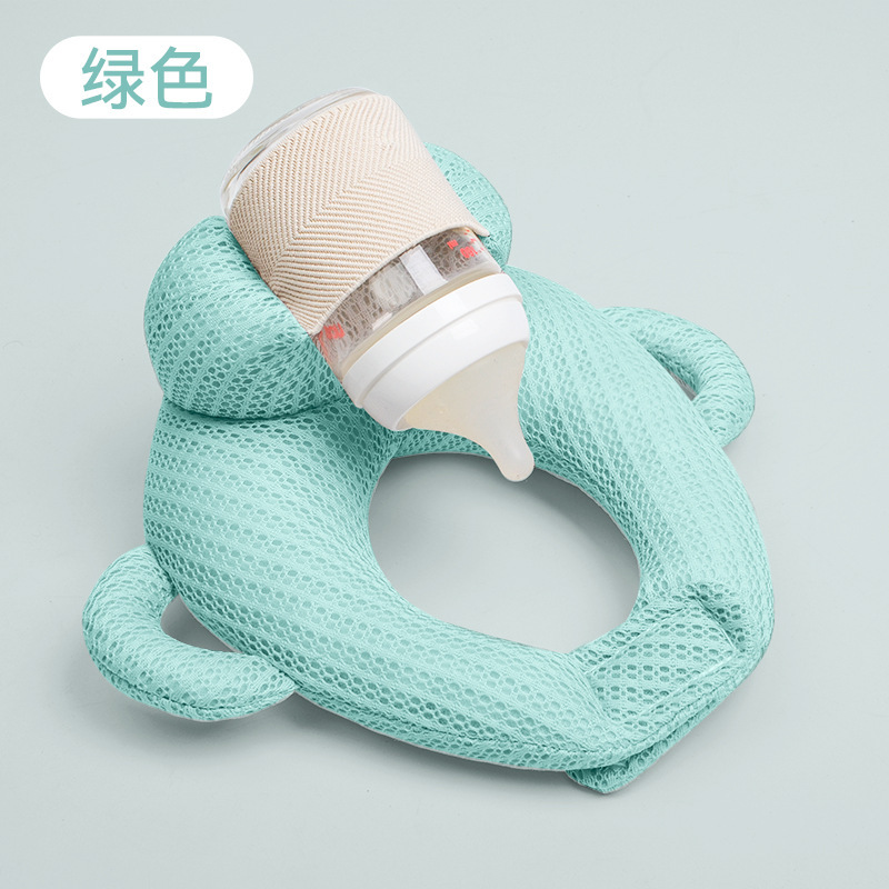 懒人喂奶神器哺乳新生儿宝宝床上躺着吃奶瓶固定支架婴儿多功能枕|undefined
