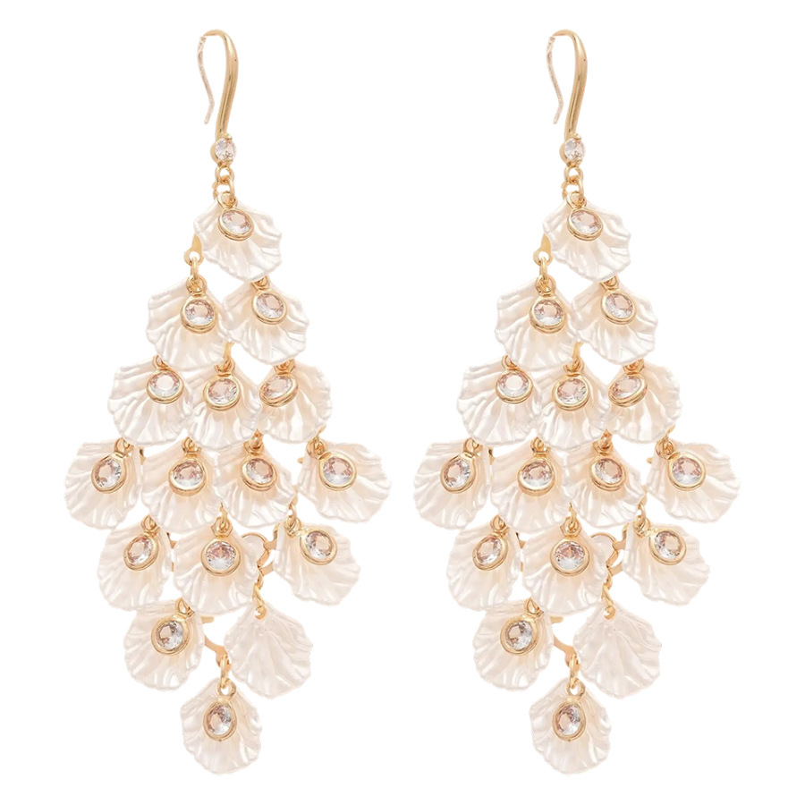 Aguja de plata Vidrio de color Pendientes redondos con cuentas Pendientes de temperamento exquisito de lujo ligero retro Pendientes de sentido avanzado de nicho para mujer