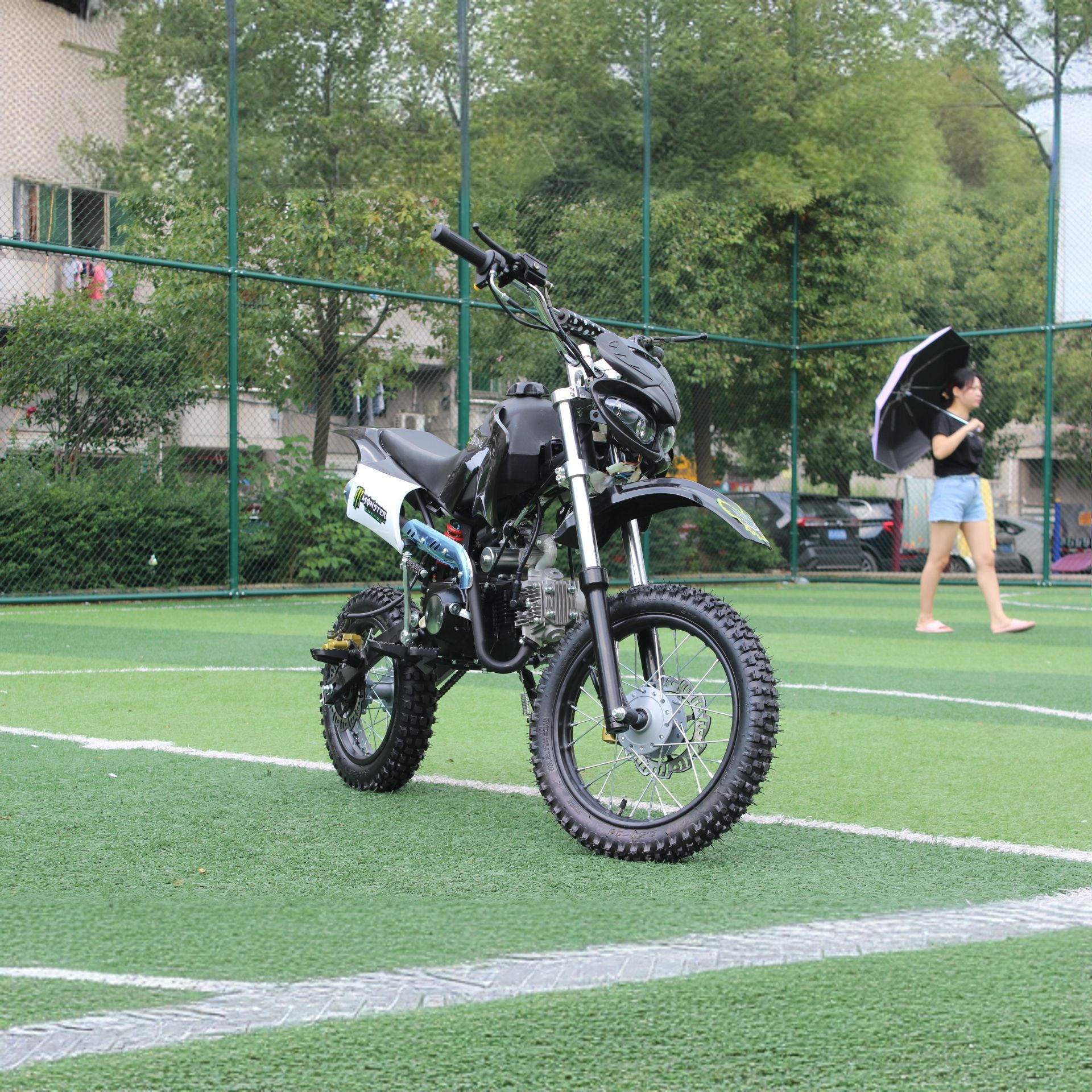 Small Off-Road Mountain Dirt Bike Fuel-Powered Two-Wheeler 125Cc All-Terrain Mountain Dirt Bike