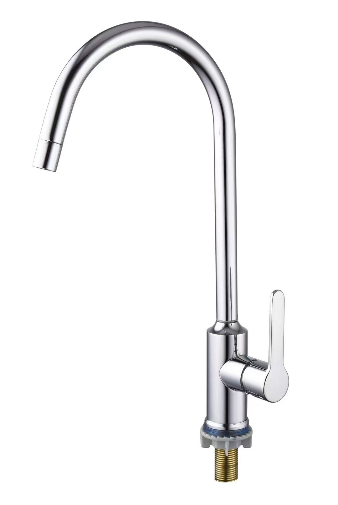Southeast Asian single cold water kitchen sink, balcony laundry sink faucet, household rotatable single cold faucet, stainless steel Application Scenario