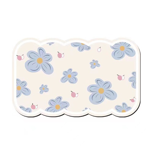Bathroom Diatomaceous Earth Water Absorbent Mat Home Use Non-Slip Pad Bathroom Entrance Foot Mat Welcome Mat Wholesale