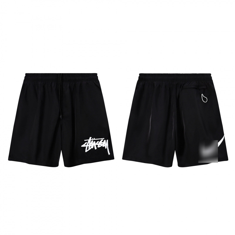 Cross-Border Foreign Trade Stussy Double Hook Summer Logo Print Letter Sports Loose Casual Shorts Cross-Border Foreign Trade Stussy Double Hook Summer Logo Print Letter Sports Loose Casual Shorts
