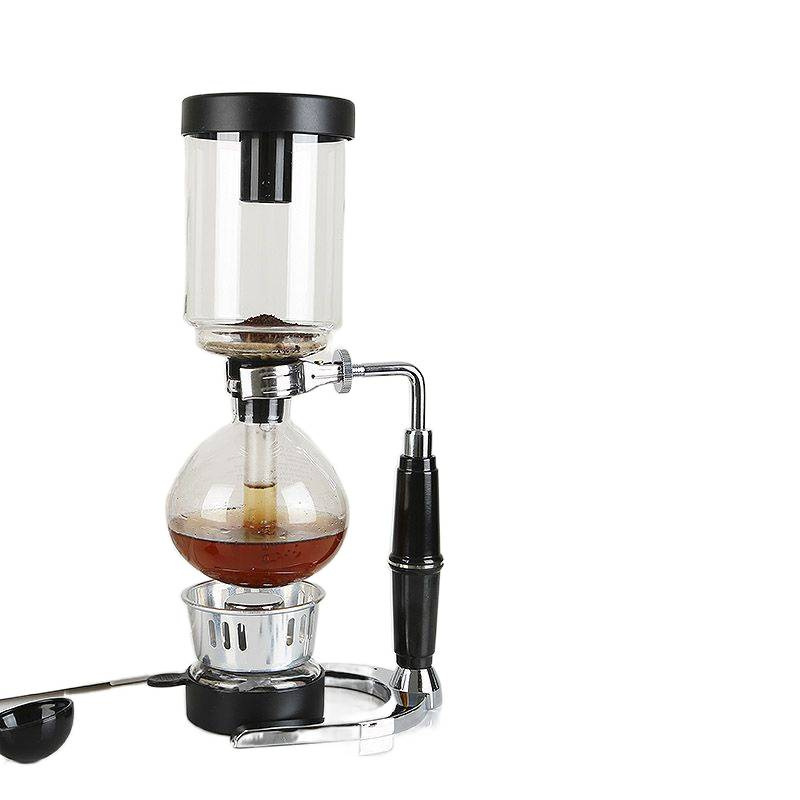 Cafetera de sifón Cafetera de sifón Cafetera de café Manual Kit de accesorios de vidrio superior e inferior Un conjunto completo