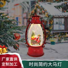 クロスボーダークリスマス風灯クリスマス老人雪だるま発光プラスチック工芸品風灯シーン配置装飾