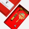 Burgundy Shaolin Temple + USB flash drive (red box)