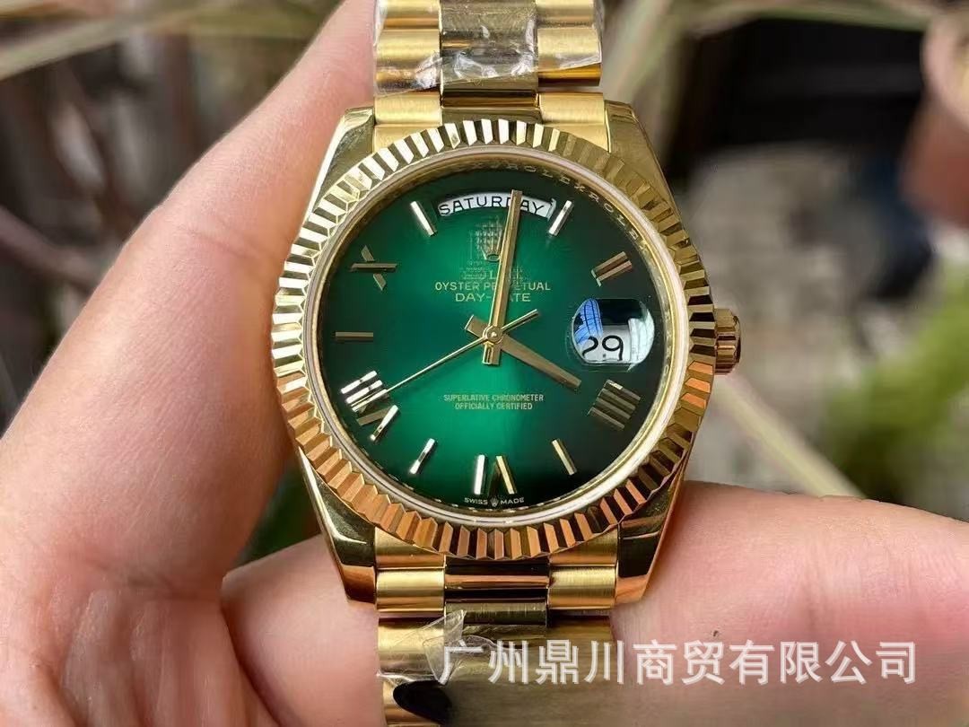 Doble cabeza Aliexpress semana doble calendario diario de escala romana relojes de azúcar negro relojes mecánicos para hombres