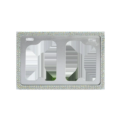 Nömrə qabı frame color diamond anti-theft frame Universal