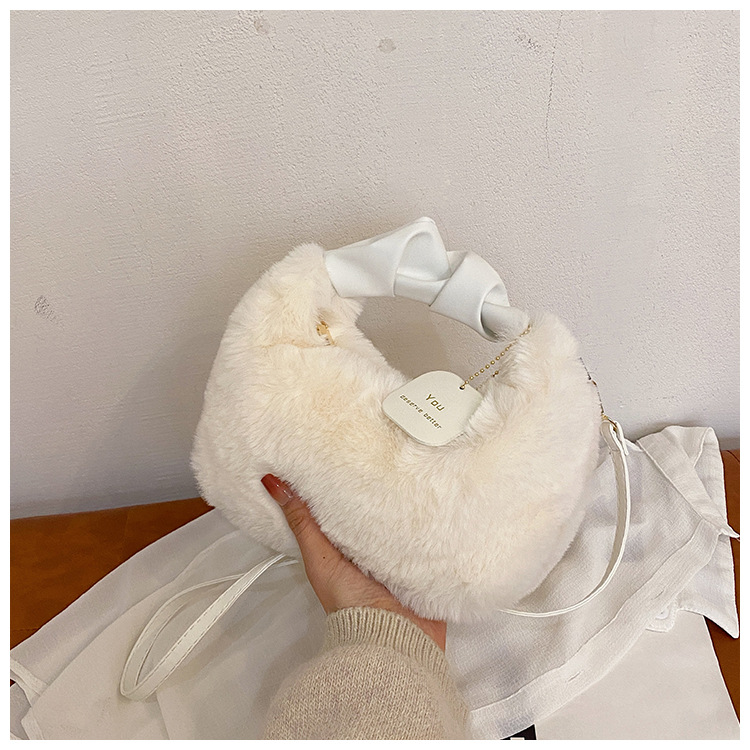 2023 Autumn/Winter Versatile Simple Solid Color Single Room Crossbody Bag Women's Fashion_voghion.com