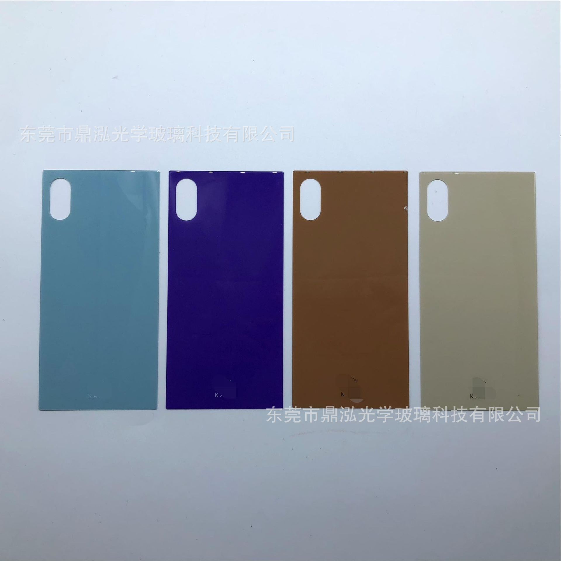 来图样定制生产手机壳后盖板玻璃  电池盖钢化玻璃盖板 厂家直销