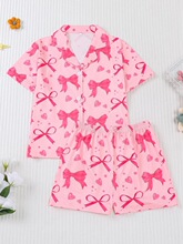 X 90933 Cartoon Print Loungewear Set ��ͨӡ���Ҿӷ�