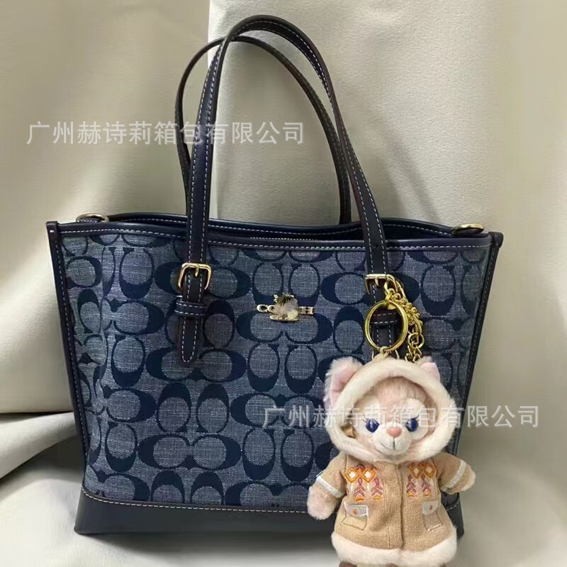 High-Quality Koujia Women's Bag Mollie Jasmine 25 Fragrant Cloth Tote Bag Versatile Commuter Crossbody Satchel Shoulder Bag