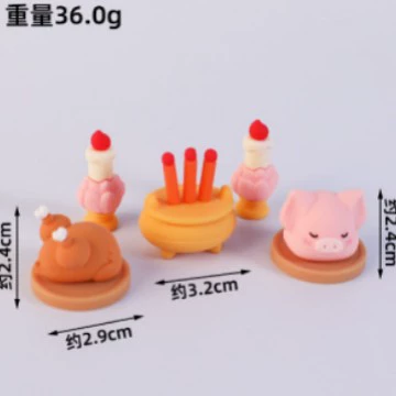 Креативный мультяшный браслет с одной бусиной для офиса,Table doll, чай Тегуаньинь для мужчин и женщин, подарок на день рождения