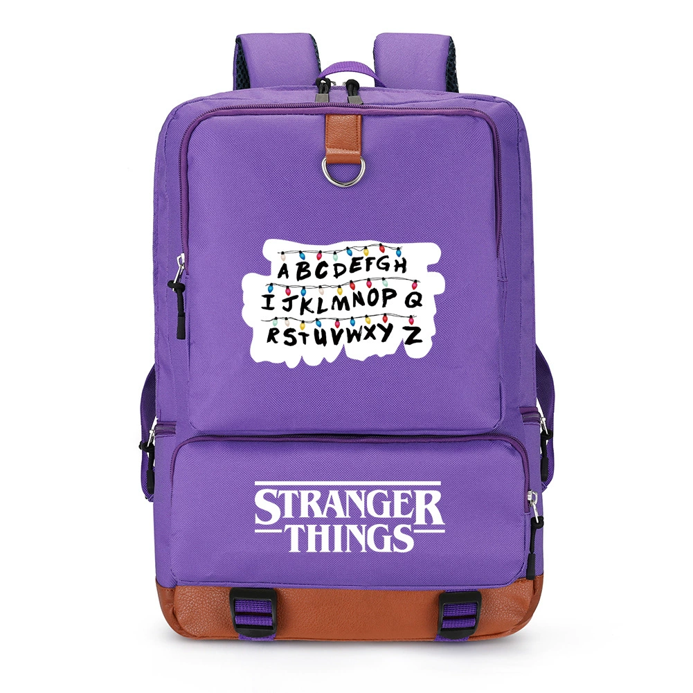 Американский драматический мультфильм Stranger Things Странная история Рюкзак школьный рюкзак для учащихся начальной и средней школы