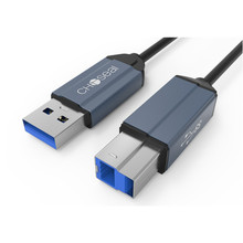 秋叶原USB3.0版本打印机线A公对B公方口光驱移动硬盘数据线QS532