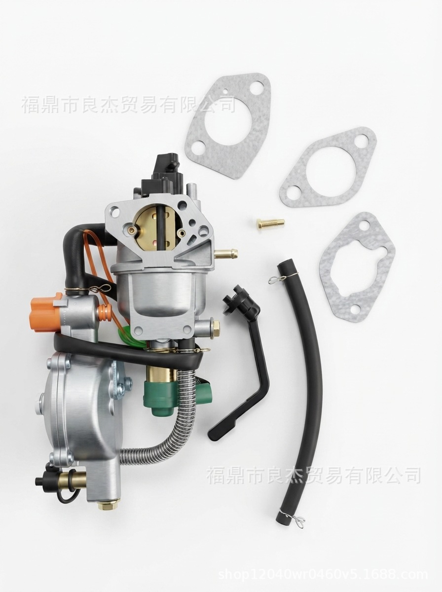 188F dual-fuel manual carburetor 190F GX390 5-8KW LPG NG generator natural gas