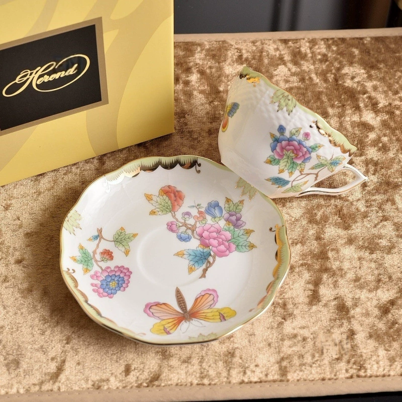 Кофейный красный (черный) чай, чашка для чая, полдник, набор, подарочная упаковка, Индия