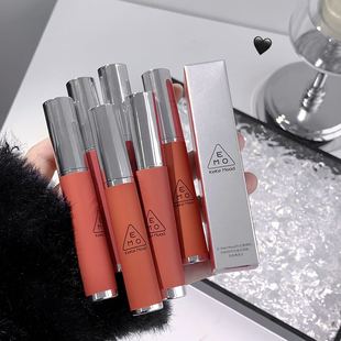 KekeMood matte lip glaze lip gloss matte white rust brown long-lasting velvet cheap student female niche