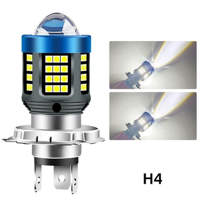 Ba20D Lens Spotlights with – Motorcycle headlights, headlights - h4-white-white