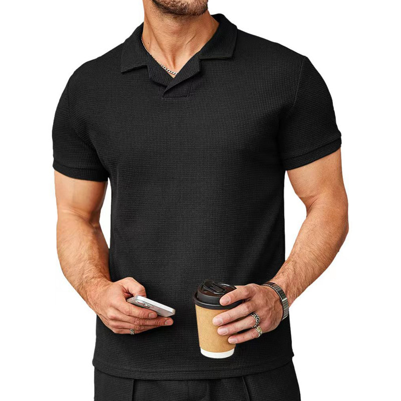 Solid Color Pattern Men's Solid Color  Shirt Men's Clothing