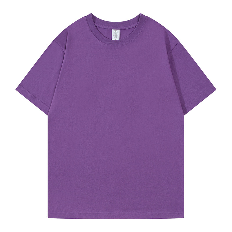 210G de piel erosionada, suave y cómoda, sensación fresca, amoníaco líquido, algodón, cuello redondo, manga corta, camisa publicitaria, ropa de trabajo, camiseta personalizada