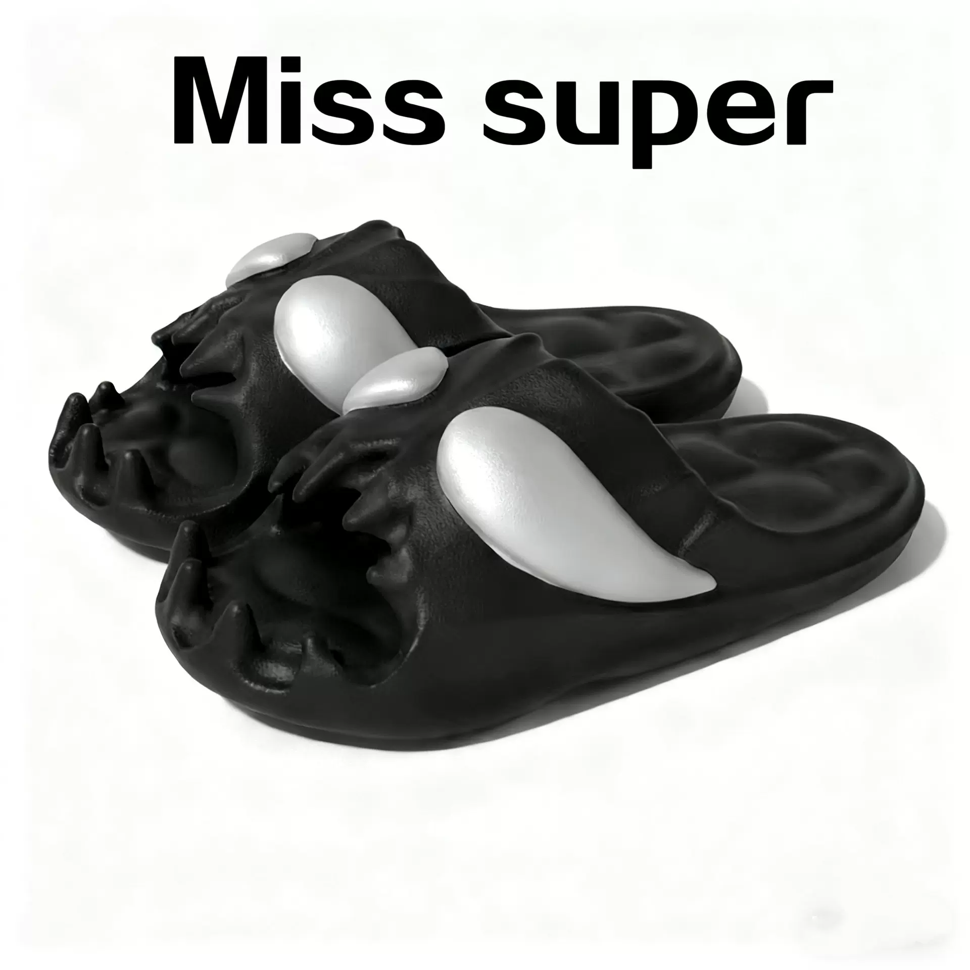 跨境爆款拖鞋男士外穿毒液EVA防滑耐磨低倍率家居潮流情侣凉拖鞋