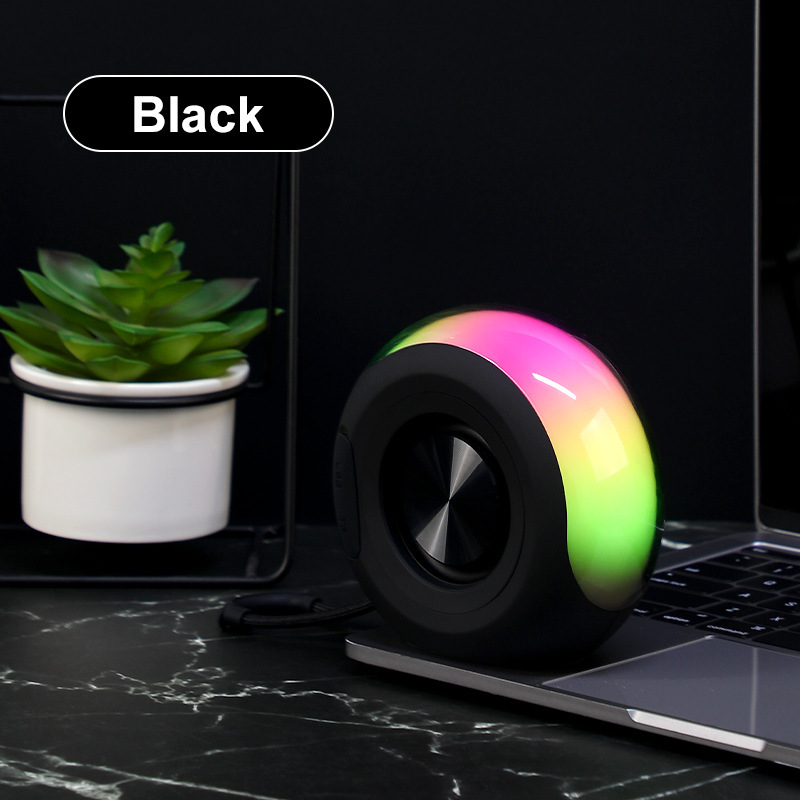 クロスボーダーBluetoothスピーカー、雰囲気照明、屋外対応、カード挿入可能、サブウーファー、小型スピーカー、ミニポータブルステレオ、屋外使用可能|undefined