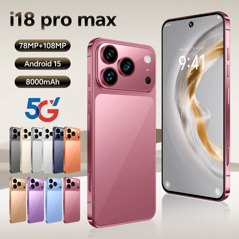 Смартфон i18 Pro Max 7.3" Android 15 4G