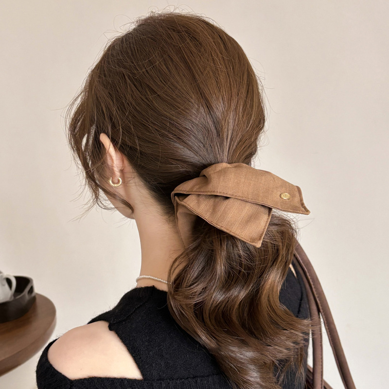 Toallas cuadradas de alta sensación anillo de cabello de intestino grueso feminino perezoso viento bajo caballo cuerda de cabello de cola de caballo de alta elasticidad banda de goma cuerda de cabeza