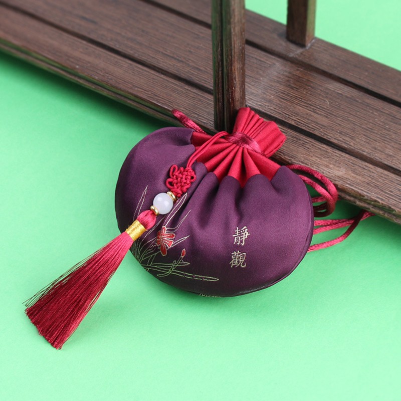 Dragon Boat Festival repelente de mosquitos bolsita de brocado bolsita vacía bolsita portátil antiguo coche colgante Dragon Boat Festival regalo