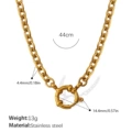 XL483G Gold Necklace