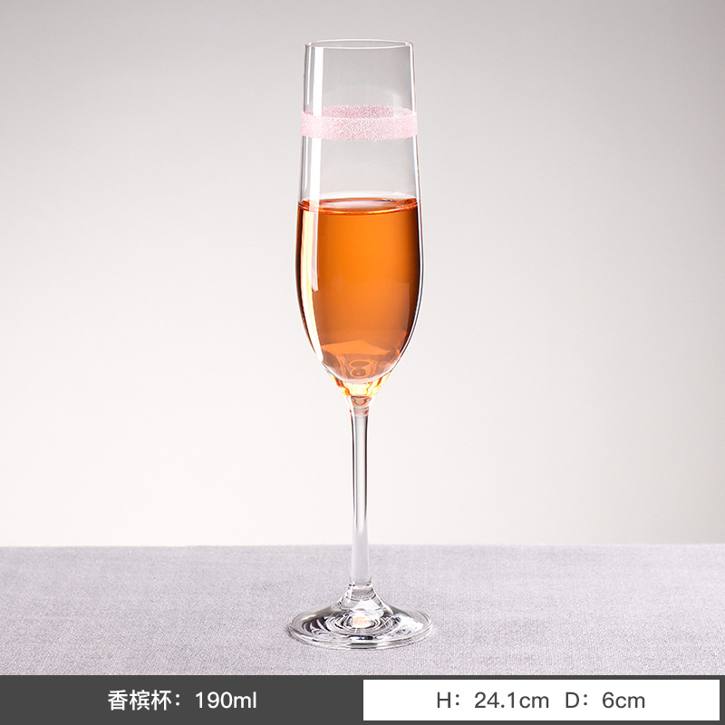 Checo Lexus importa la creatividad europea de lujo ligero sin plomo taza de cristal nueva taza de vino de uva de colores taza ligera
