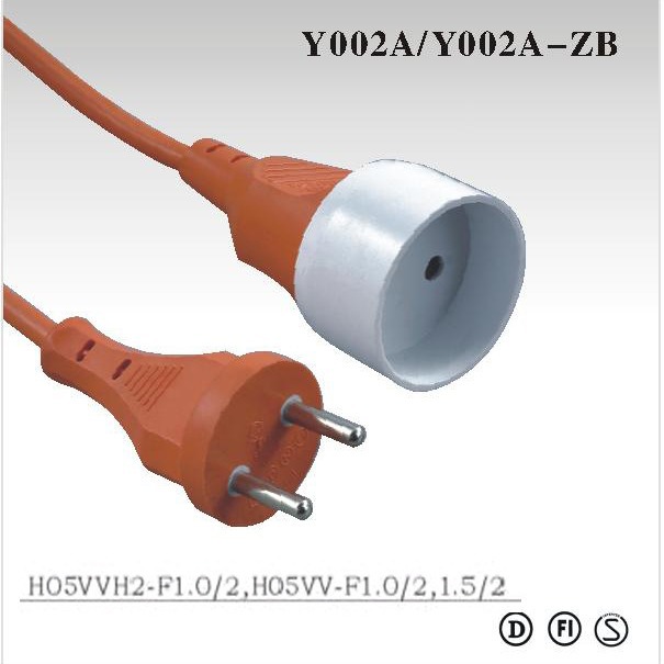 供应电脑插头 欧标插头 电源线