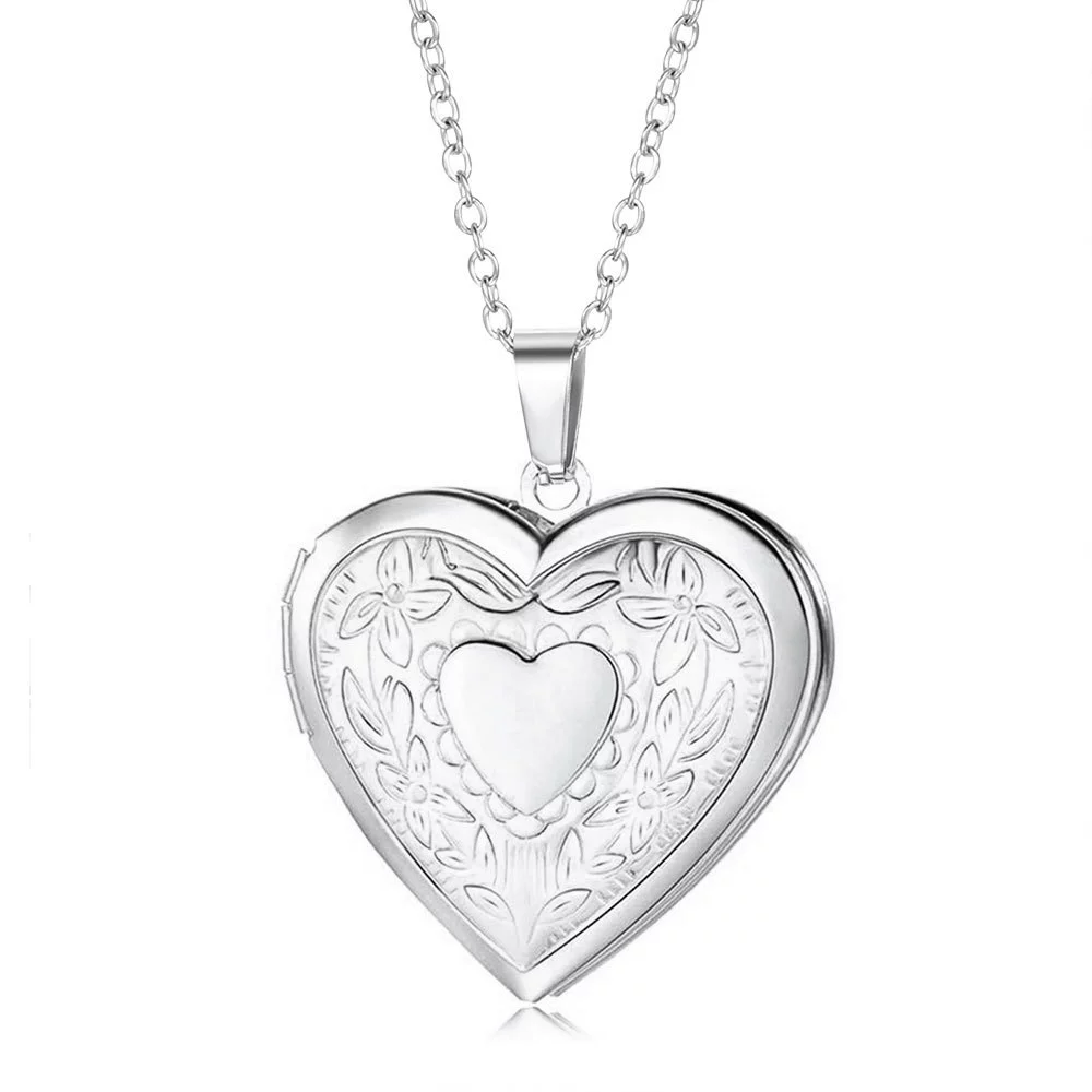 Нержавеющий стальной пояс Necklace, фото, подарочная коробка, подвеска в форме сердца, подарок на день рождения