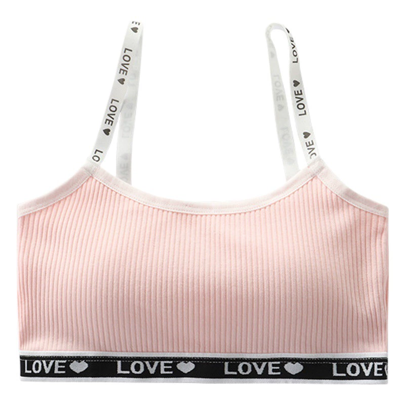 Нижнее белье для девочек Студенты средней школы Половое созревание Девочки Маленький жилет Девочки Большой детский бюстгальтер для девочек 15 лет