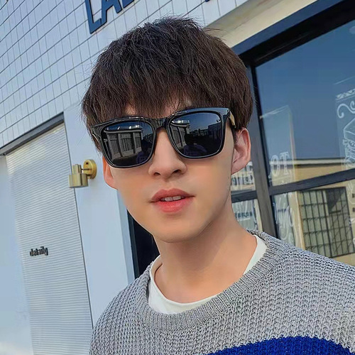 Internet celebrity sunglasses for men while driving and fishing, polarized toad glasses for drivers, pilot trendy sunglasses, anti-UV shading