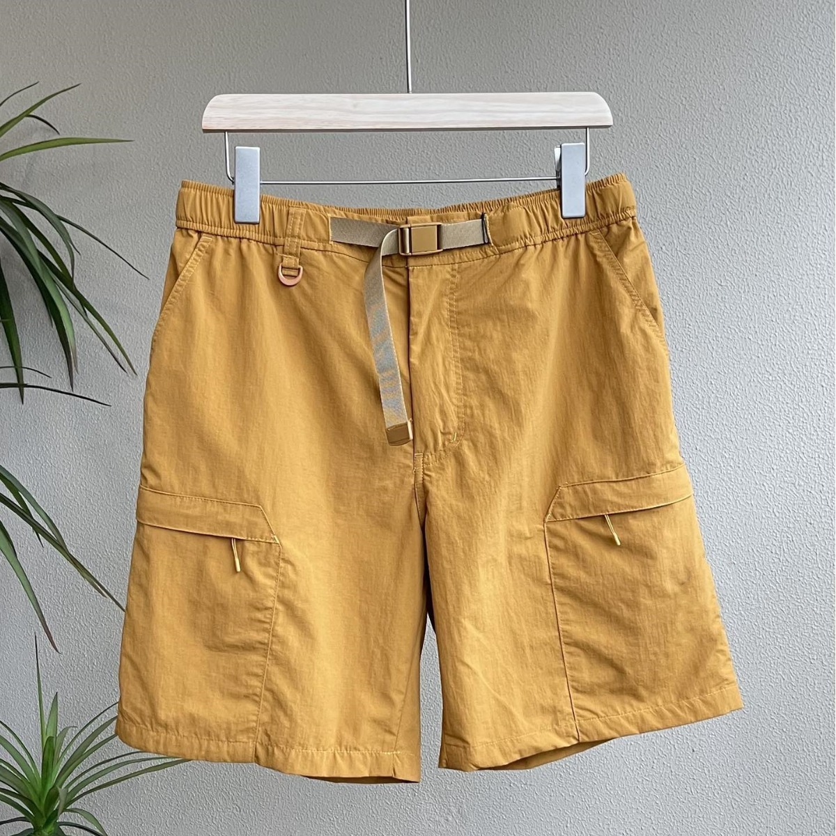 24SS 53008 Quick Drying Metal Nylon Shorts Quick Drying Metal Nylon Shorts